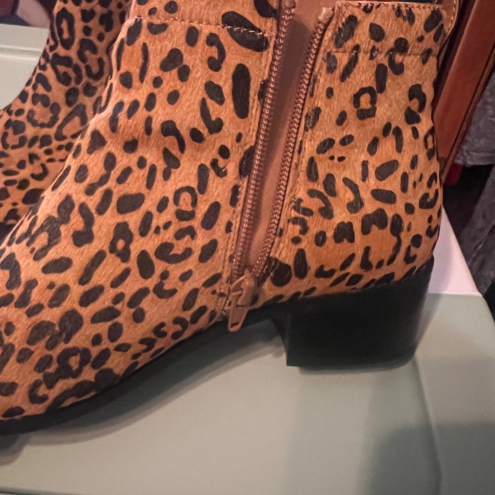 Vionic Leopard Print Ankle Booties - image 7
